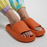 Orange / 4 Slipper The Cloudies - Best Shoes For Tired and Swollen Feet Cloud Slides