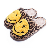 Leopard / 6.5 The Cloudies - Smiley Slippers Cloud Slides