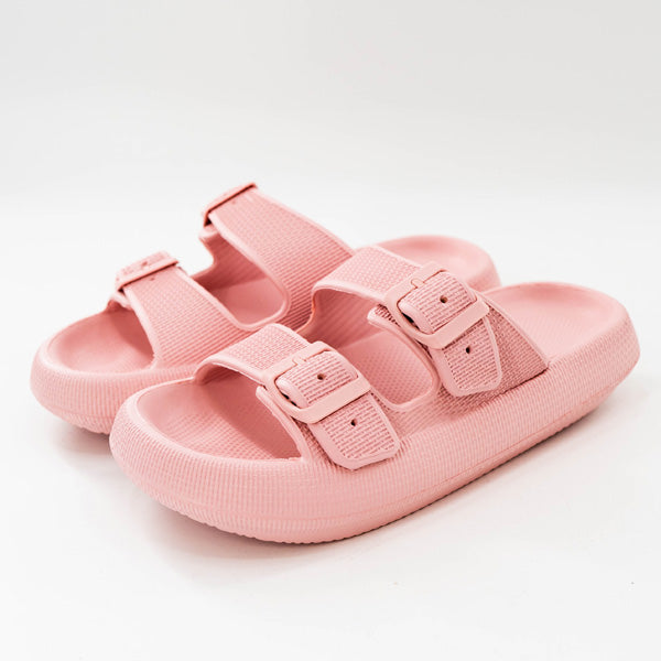 Pink / 4.5 Slipper The Cloudies™ - Sandals Cloud Slides