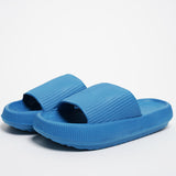 Navy Blue / 4 Slipper The Cloudies ™ - Orthopedic Slippers With Extra Compressible Thick Sole Cloud Slides